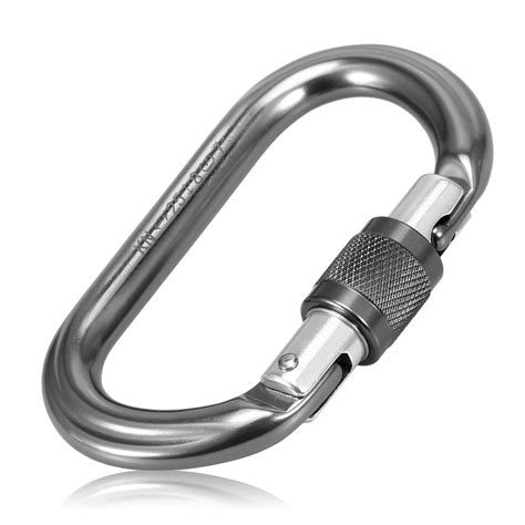 heavy duty carabiner clip.